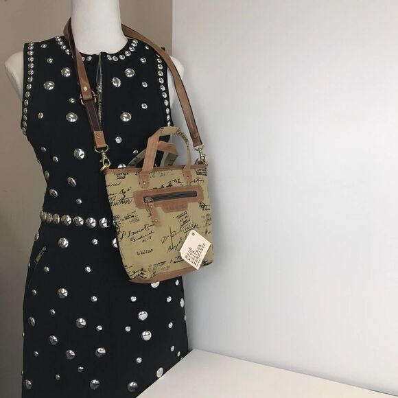 Vaan Script Bucket Bag Xbody NWT - Picture 9 of 9